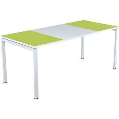 CERTEO Bureau EasyDesk De Paperflow - Plateau 1800 X 800 Mm - Wengé/blanc - Coloris Piétement: Blanc|Coloris Plateau: Wengé -France Bureau Soldes 2022 52057970 4