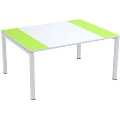 CERTEO Table De Réunion EasyDesk De Paperflow - Plateau 1500 X 1160 Mm - Orange/blanc - Coloris Piétement: Blanc|Coloris Plateau: Orange 9 CERTEO Table De Réunion EasyDesk De Paperflow - Plateau 1500 X 1160 Mm - Orange/blanc - Coloris Piétement: Blanc|Coloris Plateau: Orange -France Bureau Soldes 2022 52058009 3