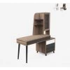 AHD AMAZING HOME DESIGN Bureau Maison Design Moderne 120x55cm Commode Vitrine Noly | Couleur: Bois Neutre -France Bureau Soldes 2022 52061239 1