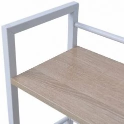 Topdeal Bureau Avec Bibliothèque à 4 Niveaux Couleur Chêne 10 Topdeal Bureau Avec Bibliothèque à 4 Niveaux Couleur Chêne -France Bureau Soldes 2022 52083111 4