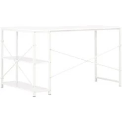 Topdeal Bureau D'ordinateur Blanc 120 X 72 X 70 Cm -France Bureau Soldes 2022 52083180 4