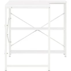 Topdeal Bureau D'ordinateur Blanc 120 X 72 X 70 Cm -France Bureau Soldes 2022 52083180 5