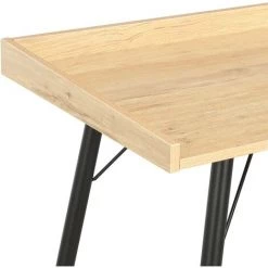 Topdeal Bureau Chêne 90x50x79 Cm 10 Topdeal Bureau Chêne 90x50x79 Cm -France Bureau Soldes 2022 52083191 4