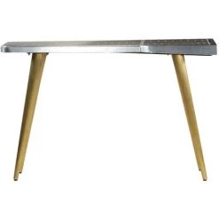 Topdeal Bureau Aviator Vintage Style Aviateur 120 X 60 X 76 Cm 9 Topdeal Bureau Aviator Vintage Style Aviateur 120 X 60 X 76 Cm -France Bureau Soldes 2022 52085596 3