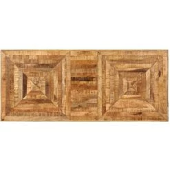 Topdeal Table à écrire Bois De Manguier Massif 118 X 50 X 75 Cm -France Bureau Soldes 2022 52085597 5