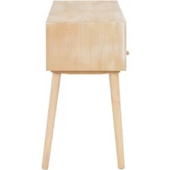 Topdeal Bureau Avec 5 Tiroirs 114x40x75,5 Cm Bois De Pin Solide VDFF13269_FR -France Bureau Soldes 2022 52094839 4