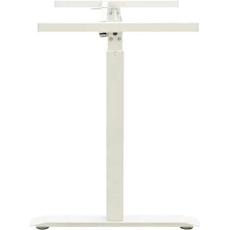 Topdeal Cadre De Bureau En Hauteur Réglable Avec Manivelle Manuel Blanc FF321718_FR 6 Topdeal Cadre De Bureau En Hauteur Réglable Avec Manivelle Manuel Blanc FF321718_FR – Image 4