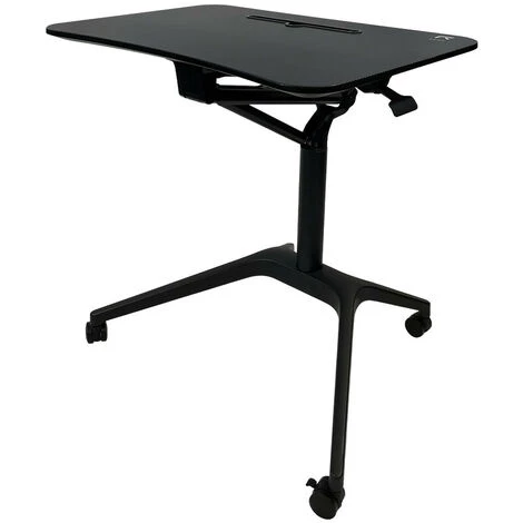 Bureau Mobile Rekt R Desk Noir - Noir 3 Bureau Mobile Rekt R Desk Noir - Noir