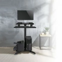 BRICOLINE Réglage De La Hauteur Du Bureau Table De Travail Maclean, Ressort à Gaz, Pour Travail Debout Et Assis, Hauteur Max 109 Cm, MC-84 -France Bureau Soldes 2022 52517944 5