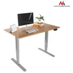 BRICOLINE Bureau électrique Maclean, Réglable En Hauteur, Sans Plateau, Couleur Grise Pour Travail Debout Et Assis, Hauteur Max 125 Cm, Ma 11 BRICOLINE Bureau électrique Maclean, Réglable En Hauteur, Sans Plateau, Couleur Grise Pour Travail Debout Et Assis, Hauteur Max 125 Cm, Ma -France Bureau Soldes 2022 52518096 5