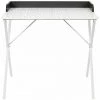 ALTOBUY PINTO - Bureau Blanc Motifs Eclats Rebord Noir - Blanc -France Bureau Soldes 2022 52723159 1