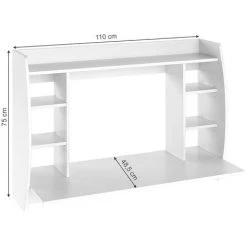 Bureau Mural „Max“ Blanc Vicco -France Bureau Soldes 2022 52777057 3