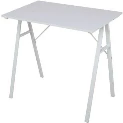 MOBILI REBECCA Rebecca Mobili Table D'ordinateur Pour PC En Bois Acier Blanc Bureau De Jeu De Style Moderne