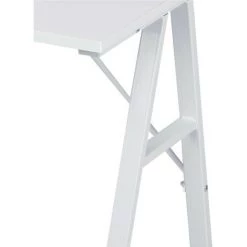 MOBILI REBECCA Rebecca Mobili Table D'ordinateur Pour PC En Bois Acier Blanc Bureau De Jeu De Style Moderne -France Bureau Soldes 2022 52780904 5