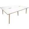 NOVIGAMI Bureau Bench Yunique | Lot De 4 Bureaux | Extensible | HxLxP 740 X 3200 X 1594 Mm | Double | Nature | Easy Deal | - Pieds Nature 1 NOVIGAMI Bureau Bench Yunique | Lot De 4 Bureaux | Extensible | HxLxP 740 X 3200 X 1594 Mm | Double | Nature | Easy Deal | - Pieds Nature -France Bureau Soldes 2022 52816520 1