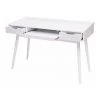 NOVA Table De Bureau D'ordinateur En MDF Avec Console De Clavier Et 2 Tiroirs Couleur : BLANCHE -France Bureau Soldes 2022 53577748 1