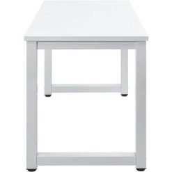 MERAX Bureau Informatique Simple Blanc, Table D'ordinateur, Table De Travail Table PC, 120 X 60 X 75 Cm 9 MERAX Bureau Informatique Simple Blanc, Table D'ordinateur, Table De Travail Table PC, 120 X 60 X 75 Cm -France Bureau Soldes 2022 53584618 3