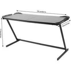 SZYB Table De Jeu RVB Grand Bureau De Jeu De PC Table D'ordinateur En Forme De Z -France Bureau Soldes 2022 53612067 4