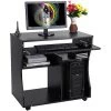 SZYB Table D'Ordinateur - Bureau D'ordinateur - 80 X 48 X 81cm - Noir