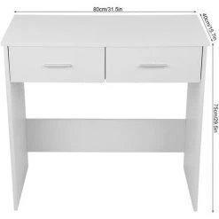 SZYB VGEBY Bureau Pour Ordinateur Portable Petit Bureau D'ordinateur écriture Coiffeuse Poste De Travail Accessoires De Meubles Avec 8 SZYB VGEBY Bureau Pour Ordinateur Portable Petit Bureau D'ordinateur écriture Coiffeuse Poste De Travail Accessoires De Meubles Avec -France Bureau Soldes 2022 53612544 3