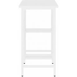 LITZEE Bureau D'ordinateur Blanc 80x40x72 Cm MDF Et Métal # 10 LITZEE Bureau D'ordinateur Blanc 80x40x72 Cm MDF Et Métal # -France Bureau Soldes 2022 53765082 4