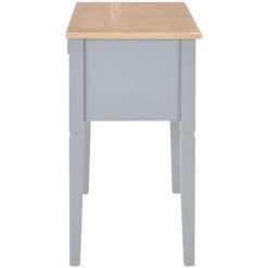 LITZEE Bureau Gris 109,5 X 45 X 77,5 Cm Bois # -France Bureau Soldes 2022 53840757 5