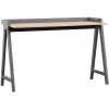 FURNMOD DESIGN YOUR SPACE Table De Bureau Pop Avec Pieds Laqués | Gris - Gris -France Bureau Soldes 2022 53948517 1