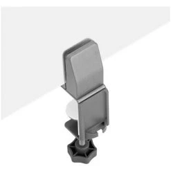 FROMM & STARCK Cloison De Bureau Cloisonette Séparateur Opaque 75 X 40 Cm - Noir, Gris -France Bureau Soldes 2022 53952070 2