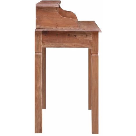 Hommoo Bureau Avec Tiroirs 90x50x101 Cm Bois De Recuperation Solide 6 Hommoo Bureau Avec Tiroirs 90x50x101 Cm Bois De Recuperation Solide – Image 4