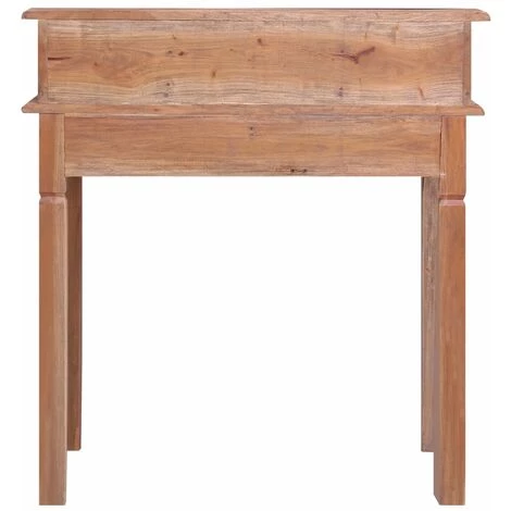 Hommoo Bureau Avec Tiroirs 90x50x101 Cm Bois De Recuperation Solide 7 Hommoo Bureau Avec Tiroirs 90x50x101 Cm Bois De Recuperation Solide – Image 5