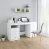 Hommoo Bureau Blanc 140x50x76 Cm Agglomere 2 Hommoo Bureau Blanc 140x50x76 Cm Agglomere -France Bureau Soldes 2022 54061128 1