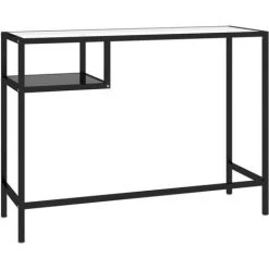 Bureau D'ordinateur Verre 100x36x74 Cm Noir VidaXL -France Bureau Soldes 2022 54141889 5