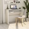 Hommoo Bureau Blanc 90x50x74 Cm Agglomere 1 Hommoo Bureau Blanc 90x50x74 Cm Agglomere -France Bureau Soldes 2022 54149504 1