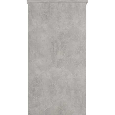 Hommoo Bureau Gris Beton 80x40x75 Cm Agglomere 7 Hommoo Bureau Gris Beton 80x40x75 Cm Agglomere – Image 5