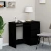 Hommoo Bureau Noir 90x45x76 Cm Agglomere -France Bureau Soldes 2022 54154850 1