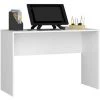 AKORD Bureau Informatique B-17 Blanc 120 Cm Bureau D' Ordinateur Couleur Blanc Mat - 120x50x79 Cm -France Bureau Soldes 2022 54156948 1