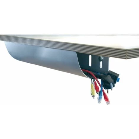 TWINCO Channel Câble B760XT185XH100MM Argent F. Bureau 4 TWINCO Channel Câble B760XT185XH100MM Argent F. Bureau – Image 2