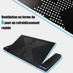 AUTRES Tablette Support Pour Odinateur Multifonctions + Detachable Mouse Board 38 - 42CM -France Bureau Soldes 2022 54282311 3