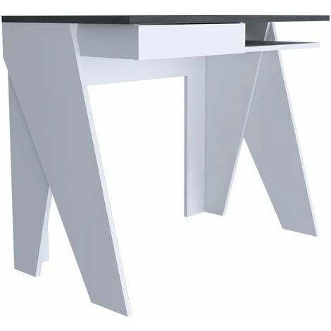 NETFURNITURE Tiroir De Bureau à Domicile Dale - Blanc 4 NETFURNITURE Tiroir De Bureau à Domicile Dale - Blanc – Image 2