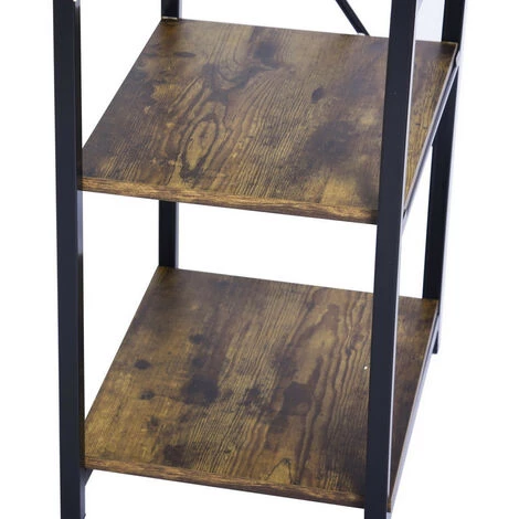 URBAN MEUBLE Bureau D'angle Style Industriel Avec étagères Intégrées 7 URBAN MEUBLE Bureau D'angle Style Industriel Avec étagères Intégrées – Image 5