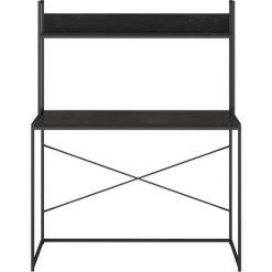 TRUE DEAL Bureau D'ordinateur Noir 110x60x138 Cm Aggloméré 9 TRUE DEAL Bureau D'ordinateur Noir 110x60x138 Cm Aggloméré -France Bureau Soldes 2022 54483306 3