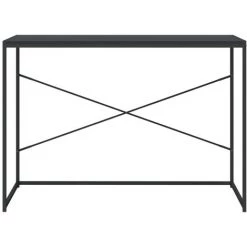 TRUE DEAL Bureau D'ordinateur Noir 110x60x70 Cm Aggloméré 9 TRUE DEAL Bureau D'ordinateur Noir 110x60x70 Cm Aggloméré -France Bureau Soldes 2022 54483310 3