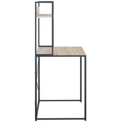 TRUE DEAL Bureau D'ordinateur Noir Et Chêne 110x60x138 Cm Aggloméré 10 TRUE DEAL Bureau D'ordinateur Noir Et Chêne 110x60x138 Cm Aggloméré -France Bureau Soldes 2022 54485787 4