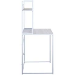 TRUE DEAL Bureau D'ordinateur Blanc 110x60x138 Cm Aggloméré 10 TRUE DEAL Bureau D'ordinateur Blanc 110x60x138 Cm Aggloméré -France Bureau Soldes 2022 54487398 4