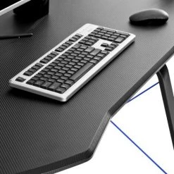 MC HAUS Bureau Gaming Desk, Bureau Gamer Ergonomique, Table Informatique, Design Moderne, Table De Jeu Pour Ordinateur PC Avec Porte-gobelet Et Support Pour Casque, Ideal Pour Les Joueurs, Bleu 11 MC HAUS Bureau Gaming Desk, Bureau Gamer Ergonomique, Table Informatique, Design Moderne, Table De Jeu Pour Ordinateur PC Avec Porte-gobelet Et Support Pour Casque, Ideal Pour Les Joueurs, Bleu -France Bureau Soldes 2022 54636466 5