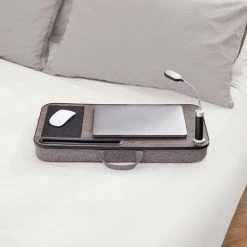 Support Pour PC Portable Tablette Table De Lit Coussin Gris Brun Teamson Home VNF-00112-UK - Marron 10 Support Pour PC Portable Tablette Table De Lit Coussin Gris Brun Teamson Home VNF-00112-UK - Marron -France Bureau Soldes 2022 54841646 4