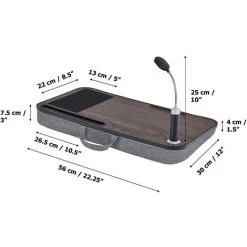Support Pour PC Portable Tablette Table De Lit Coussin Gris Brun Teamson Home VNF-00112-UK - Marron 11 Support Pour PC Portable Tablette Table De Lit Coussin Gris Brun Teamson Home VNF-00112-UK - Marron -France Bureau Soldes 2022 54841646 5