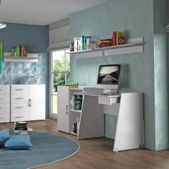 TERRANEO Smartworking Bureau 90x60 Design Moderne Bureau à Domicile Contemporary -France Bureau Soldes 2022 55028506 4