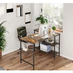 YOOUYIDA Bureau En L Avec Tablette, Homeoffice 9 YOOUYIDA Bureau En L Avec Tablette, Homeoffice -France Bureau Soldes 2022 55028985 3