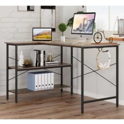 YOOUYIDA Bureau En L Avec Tablette, Homeoffice 11 YOOUYIDA Bureau En L Avec Tablette, Homeoffice -France Bureau Soldes 2022 55028985 5